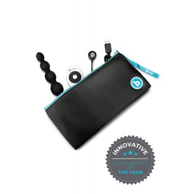B Vibe 3 Motor Vibrating Silicone 8 2 Anal Beads with Remote