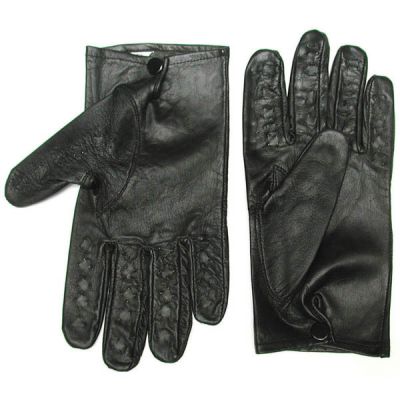 KinkLab Leather Vampire Gloves Small