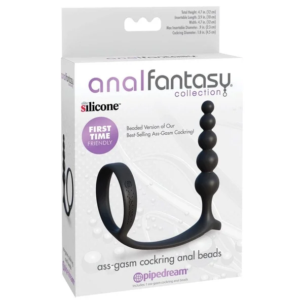 Anal Fantasy Collection Assgasm Cockring Anal Beads — image 13 of 16