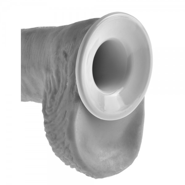 King Cock 11 Inch Hollow Strap On Suspender System