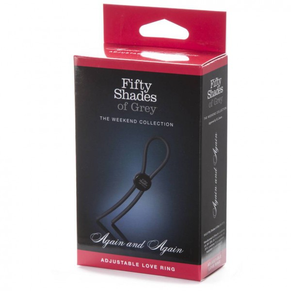 Fifty Shades of Grey Again and Again Adjustable Cock Ring
