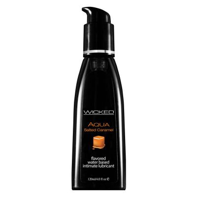 Wicked Aqua Salted Caramel Flavoured Lube 120ml