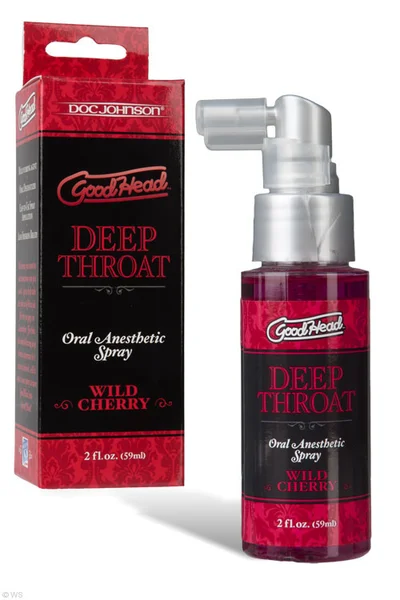 Doc Johnson GoodHead Deep Throat Spray - Cherry (2 oz.)  — image 4 of 4