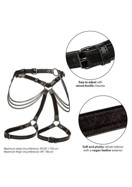 Euphoria Collection Multi-Chain Thigh Harness - Plus Size