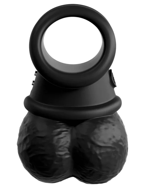 King Cock Elite - the Crown Jewels - Vibrating  Vibrating Silicone Swinging Balls