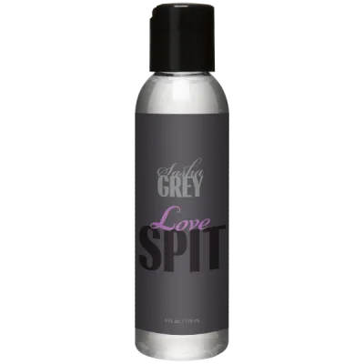 Sasha Love Spit Water Based Lubricant 4oz Bulk