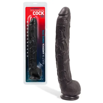 Doc Johnson Dick Rambone 17 Realistic Dildo with Suction Cup Base