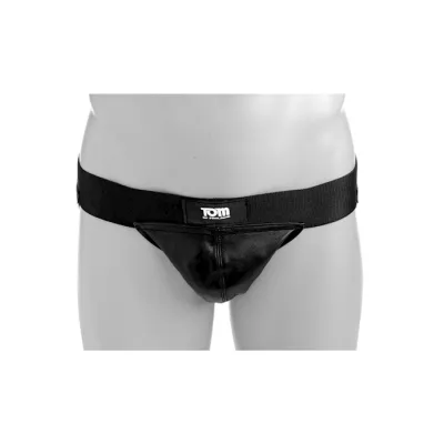 Tom Of Finland Leather Jock Strap Black M l
