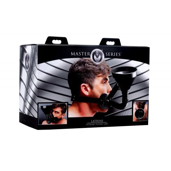 Latrine Extreme Funnel Gag Black