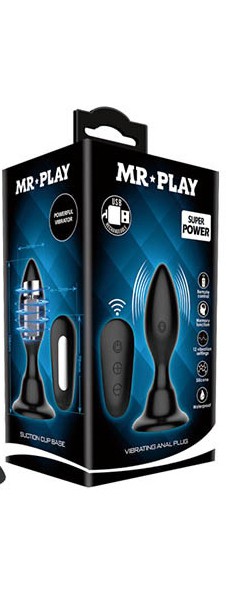 Vibrating Butt Plug + Remote