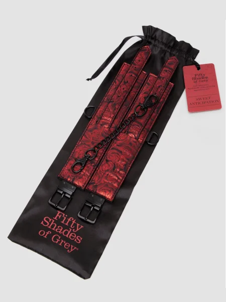 Fifty Shades of Grey Sweet Anticipation Faux Leather Wrist Cuffs