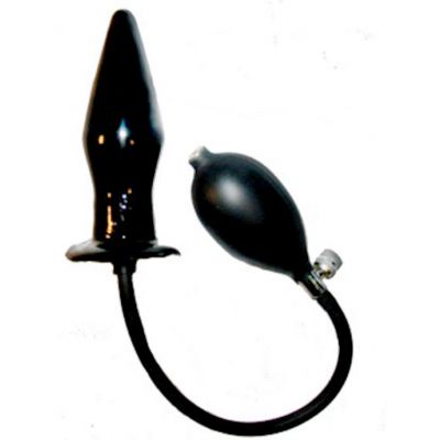 Inflatable Butt Plug Black 5 25 Inch