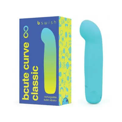 G Spot Vibrators B Swish Bcute Classic Curve Infinite Electric Blue