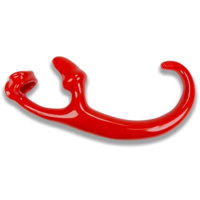 Alien Tail Buttplug and Cocksling Red