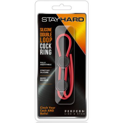 Silicone Double Loop Lasso Cock Ring