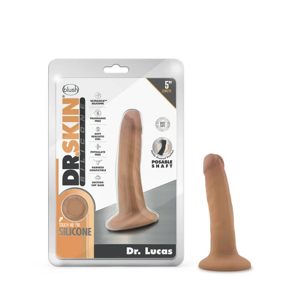 Dr. Lucas Posable Silicone Dildo by Blush — image 23 of 25