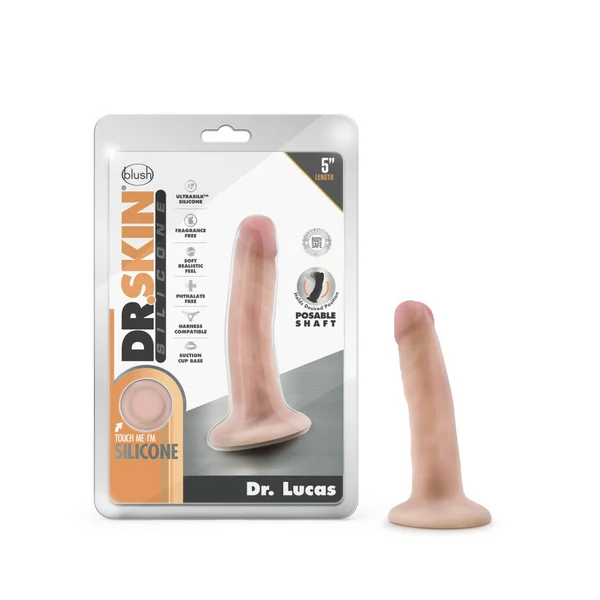 Dr. Lucas Posable Silicone Dildo by Blush — image 24 of 25