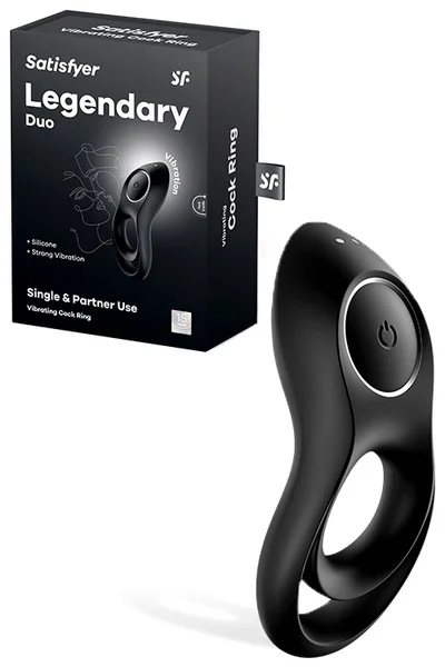 Satisfyer Legendary Duo Vibrating Cock & Ball Ring — image 11 of 20