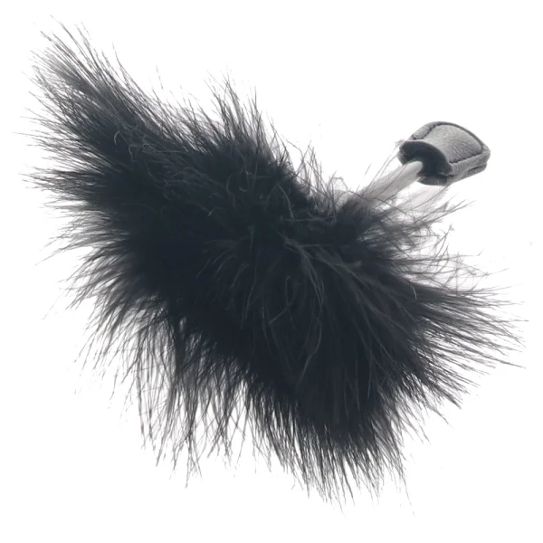 In A Bag Black Feather Tickler By Doc Johnson