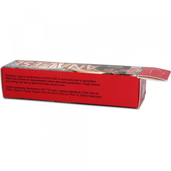Anal-Ese Cherry - Numbing Anal Lubricant | 0.5oz (15ml)