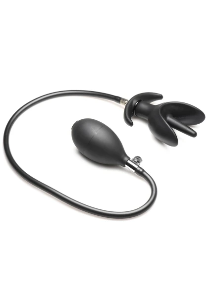 Ass Bound Anchor Inflatable Silicone Anal Plug