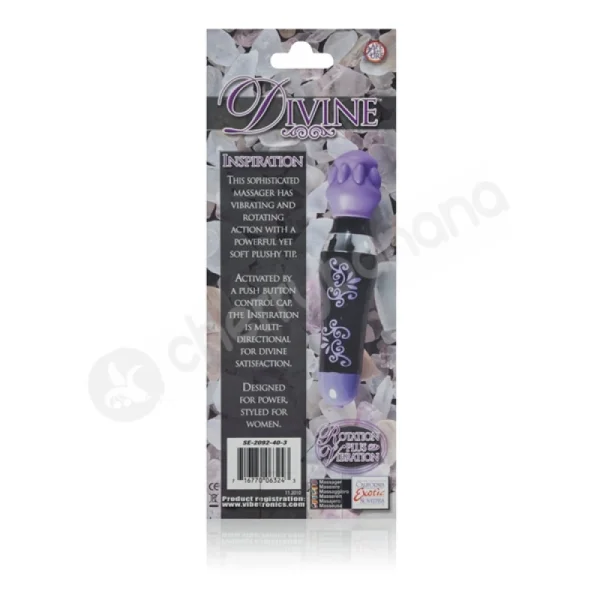 Divine Inspiration Purple Vibrating Massager