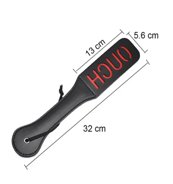 Please Imprint Leather Impression Paddle