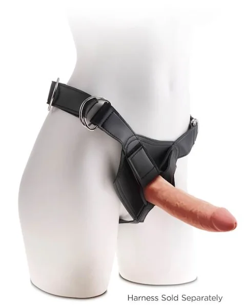 King Cock Plus Triple Density Cock - 7 Inch  - Tan - 7 Inch