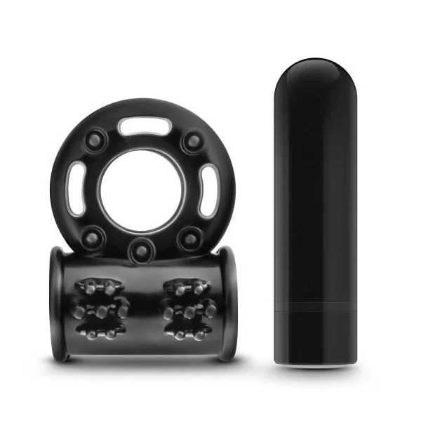 Performance Plus Thunder Vibrating Cock Ring Black — image 6 of 8