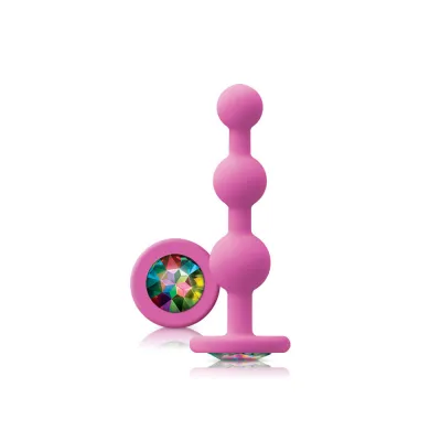 Glams Ripple Rainbow Gem Pink