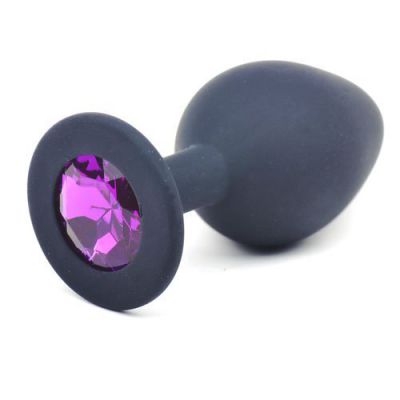 Medium Jewel Silicone Butt Plug