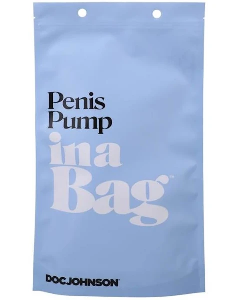 Penis Pump in a Bag - Clear