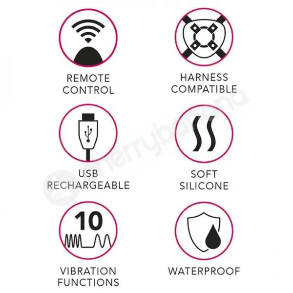 Uprize Purple Remote Control Erecting 6" Vibrating Dildo