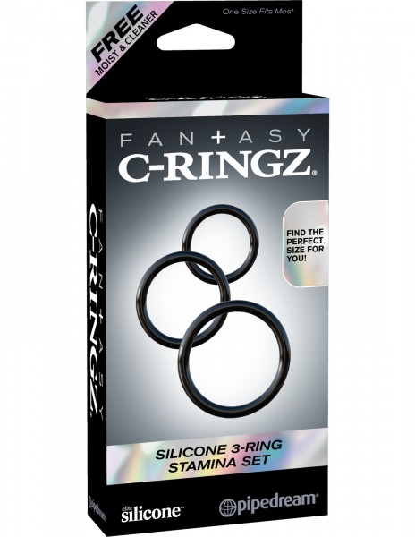 Silicone Cock Rings x3