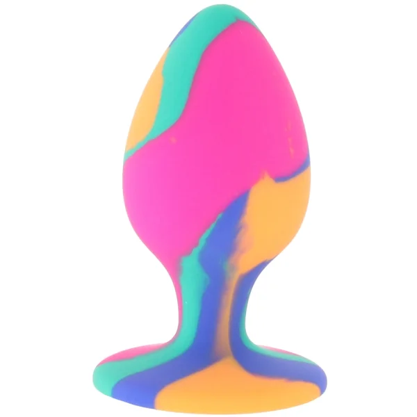Cheeky Large Tie Dye Butt Plug — image 5 of 7
