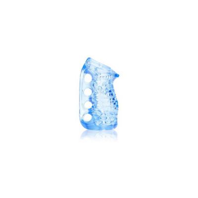 Fleshskins Grip Blue Ice Stroker Clear blue