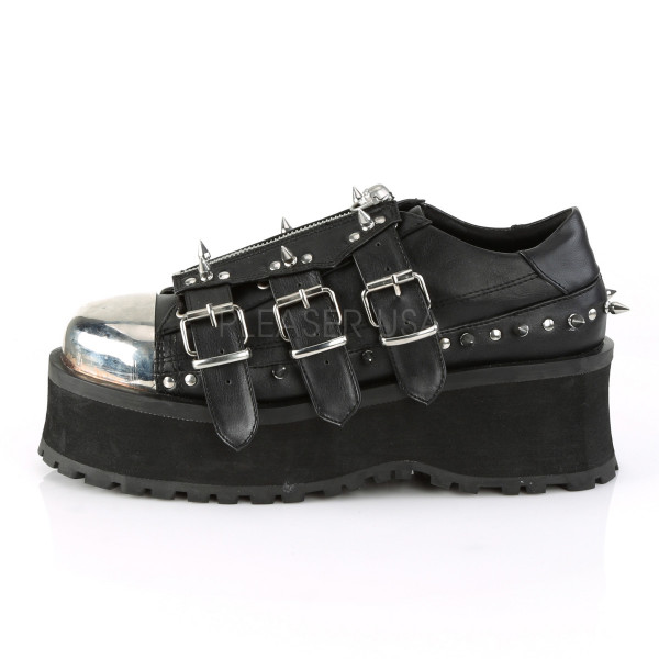 2 3/4 inches Platform Lace-Up Shoe W/ Metal Toe Cap — image 7 of 12
