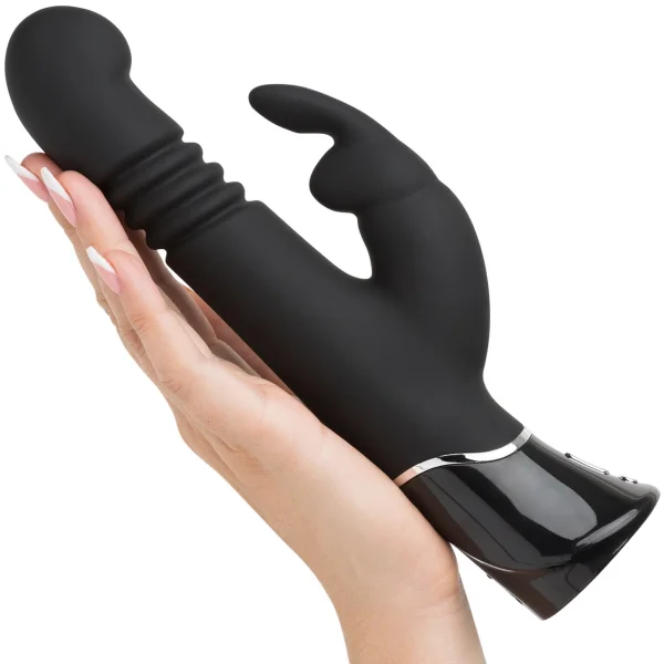 Fifty Shades Of Grey Greedy Girl Rechargeable Silicone Thrusting G-Spot Rabbit Vibrator — image 4 of 8