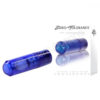 Crossbones The Ammunition Blue Bullet Vibrator