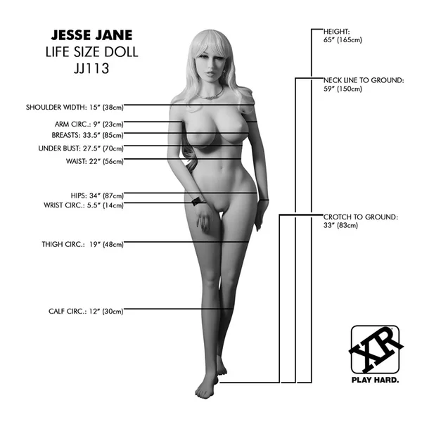 Jesse Jane Fantasy Full Size Life Like Replica Sex Doll — image 14 of 15
