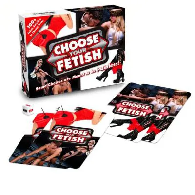 Choose Your Fetish Couples Activity Card Game