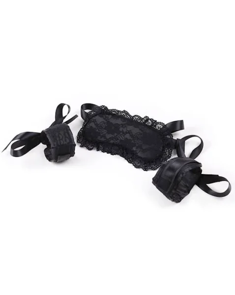 Seductive Lace Lovers Kit - Black