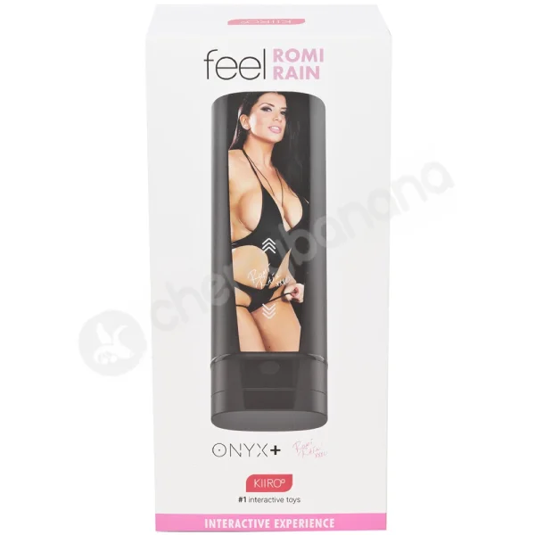 Kiiroo Onyx+ Feel Romi Rain Pornstar Experience Interactive Masturbator