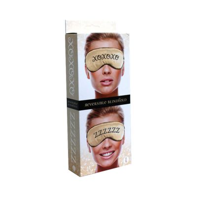 The 9 s Xoxo zzz Satin Blindfold