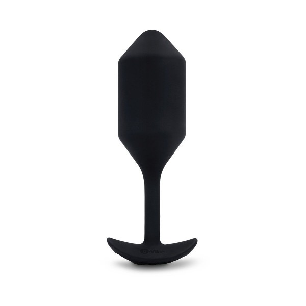 b-Vibe Vibrating Snug Plug Weighted Silicone Butt Plugs with Vibration 2 Sizes