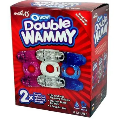 The O Wow Double Wammy 6 Count Box Assorted Colors