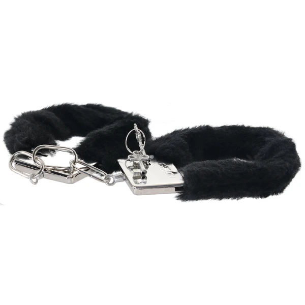 Furry Handcuffs in a Bag
