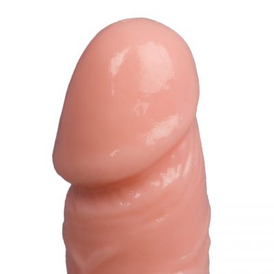 Blow My Mind Light Tone Cock and Balls Strap On 7 Inch