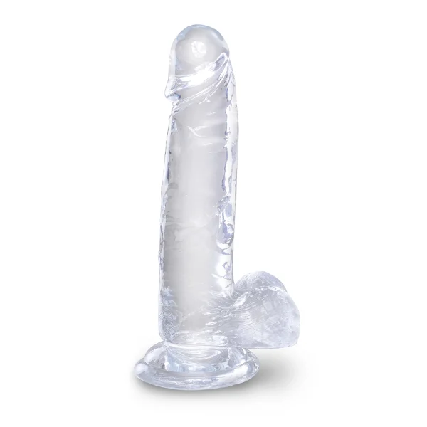 King Cock Clear 7in Cock With Balls — image 4 of 16