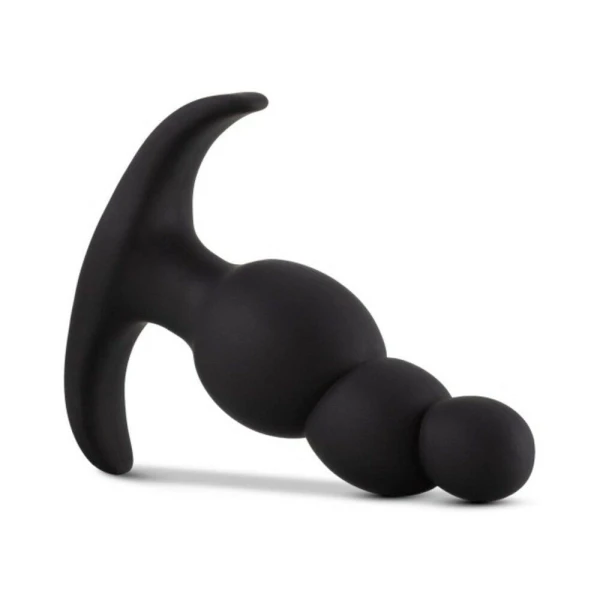Anal Adventure Platinum Stacked Plug Black — image 11 of 15